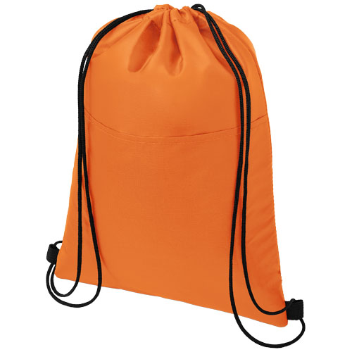 Oriole šňůrková chladicí taška na 12 plechovek - Oranžová