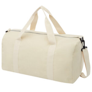 Sportovní taška Pheebs z recyklované bavlny a polyesteru s gramáží 450 g/m²