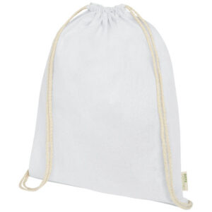Šňůrkový batoh z organické bavlny GOTS s gramáží 140 g/m² Orissa