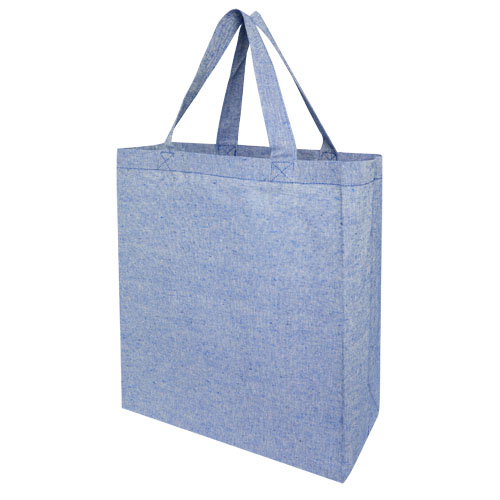Nákupní taška z recyklovaného materiálu s gramáží 150 g/m² Pheebs - Vřesová modř