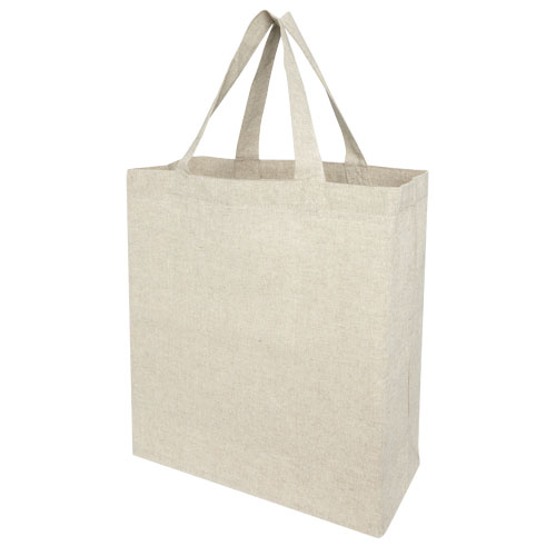 Nákupní taška z recyklovaného materiálu s gramáží 150 g/m² Pheebs - Vřesová přírodní
