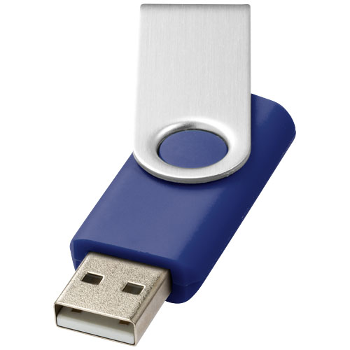 USB disk Rotate-basic, 2 GB - Modrá / Stříbrný