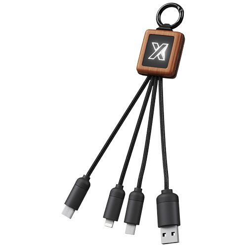 SCX.design C19 dřevěný snadno použitelný kabel