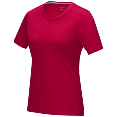 Azurite dámské tričko s krátkým rukávem z organického materiálu GOTS - Červená, XS