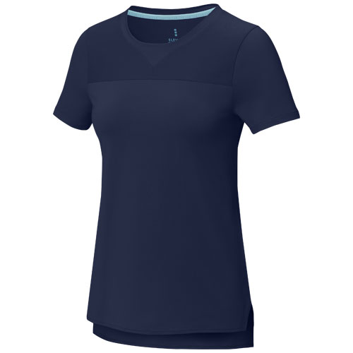 Borax Dámské tričko cool fit z recyklátu GRS s krátkým rukávem - Námořnická modř, XS