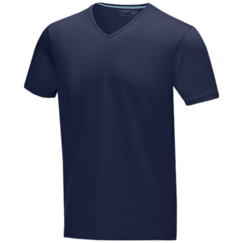 Pánské triko Kawartha s krátkým rukávem, organická bavlna - Námořnická modř, XS