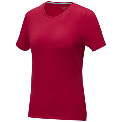Balfour dámské organic tričko s krátkým rukávem - Červená, XS