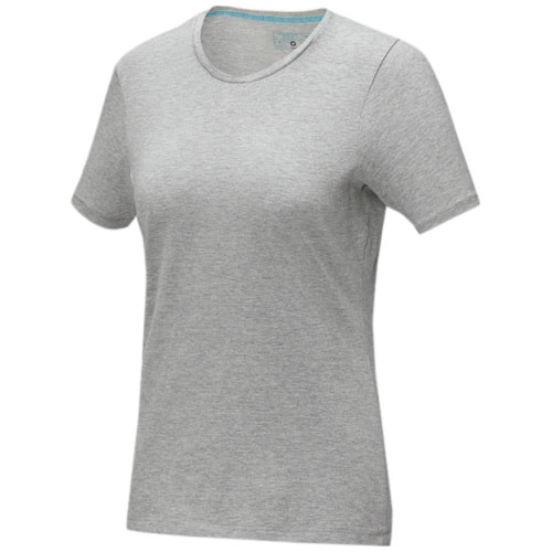 Balfour dámské organic tričko s krátkým rukávem - Šedá melanže, XS
