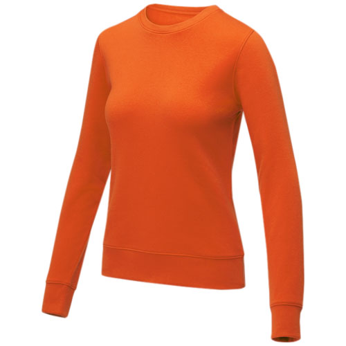Zenon dámský svetr s kruhovým výstrihem - Oranžová, XS