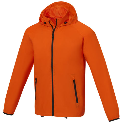 Lehká pánská bunda Dinlas - Oranžová, XS