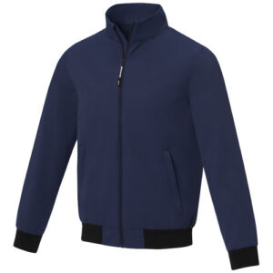 Lehká unisex bunda typu bomber Keefe - Námořnická modrá, 2XS