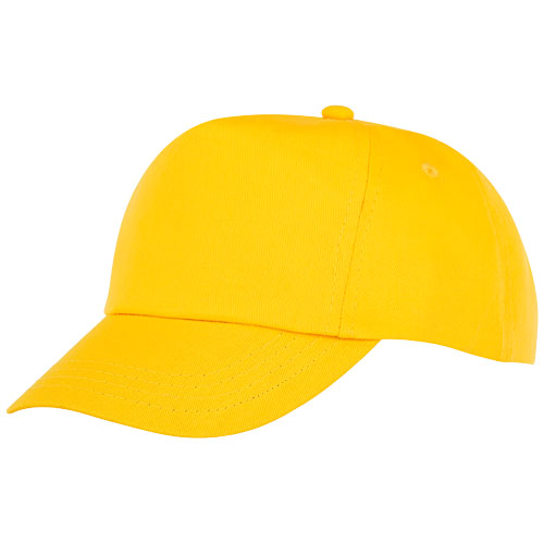 Feniks 5panelová dětská čepice - Žlutá