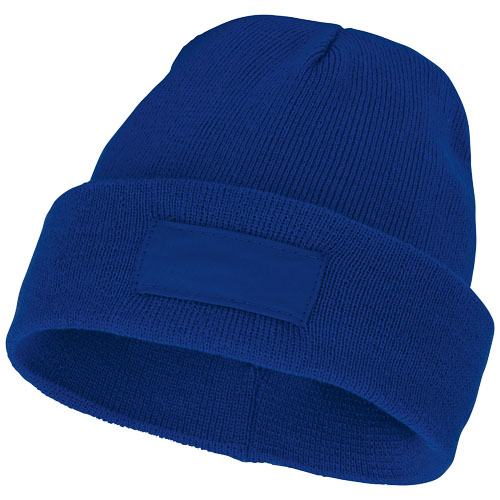 Čepice Boreas s políčkem na logo - Modrá