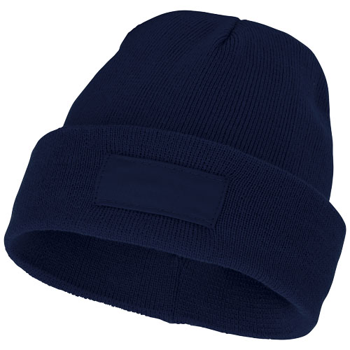 Čepice Boreas s políčkem na logo - Námořnická modř