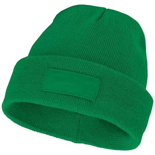 Čepice Boreas s políčkem na logo - Kapradinově zelená