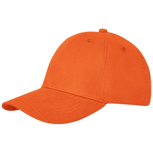 Davis 6panelová čepice - Oranžová