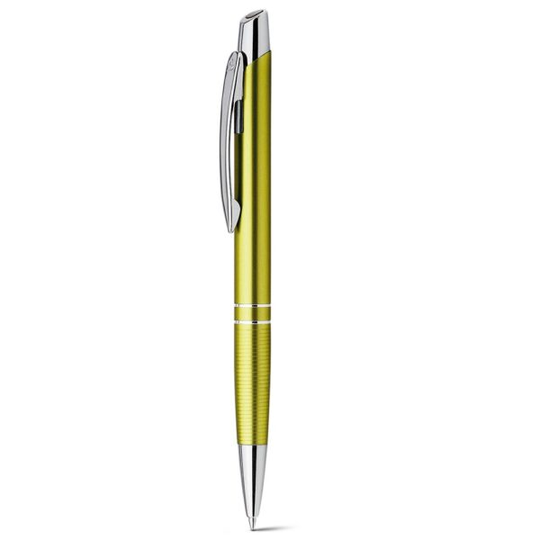 11082. Hliníkové kuličkové pero - Žlutá