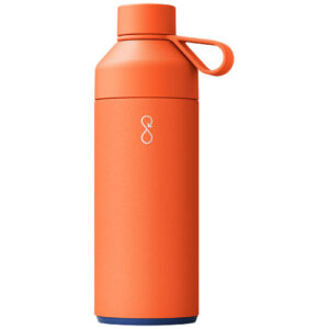 Big Ocean Bottle 1 000ml vakuově izolovaná láhev na vodu - Zářivě oranžová