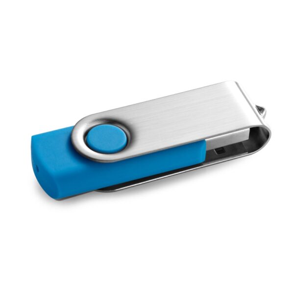 CLAUDIUS 16GB. 16 GB USB flash disk - Světle modrá