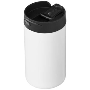 Mojave 250ml nerezový hrnek s tepelnou izolací z RCS certifikovaného recyklovaného materiálu - Bílá