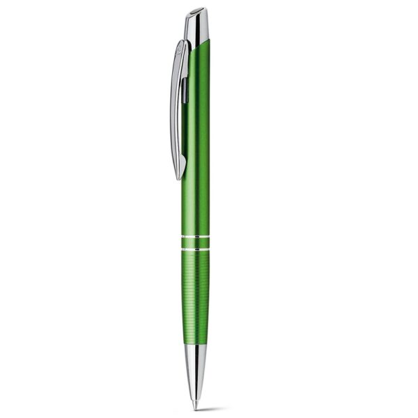 11082. Hliníkové kuličkové pero - Světle zelená