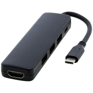 Loop Multimediální adaptér USB 2.0-3.0 s portem HDMI z recyklovaného plastu RCS