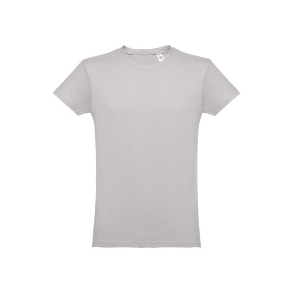 THC LUANDA. Pánské tričko tubulárního bavlněného formátu - Světle šedá, L