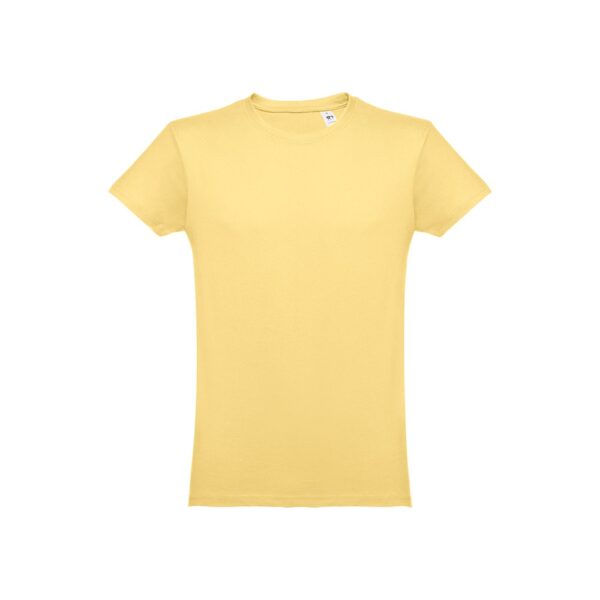 THC LUANDA. Pánské tričko tubulárního bavlněného formátu - Digitální žlutá, L
