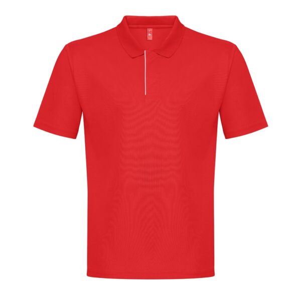 THC DYNAMIC. Polo tričko pro muže s technickými vlastnostmi - Červená, 3XL