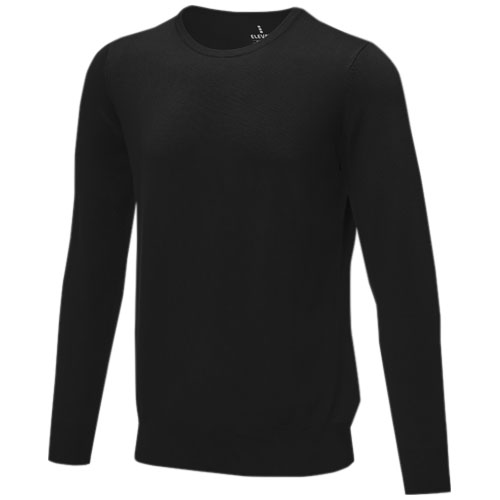 Pánský svetr s kruhovým límečkem Merrit - Černá, XS