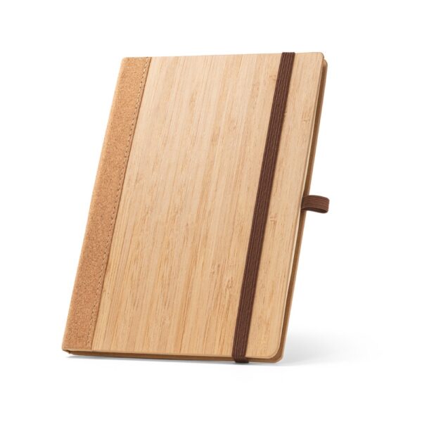ORWELL. Zápisník A5 s tvrdými deskami z bambusu a korku - Přírodní