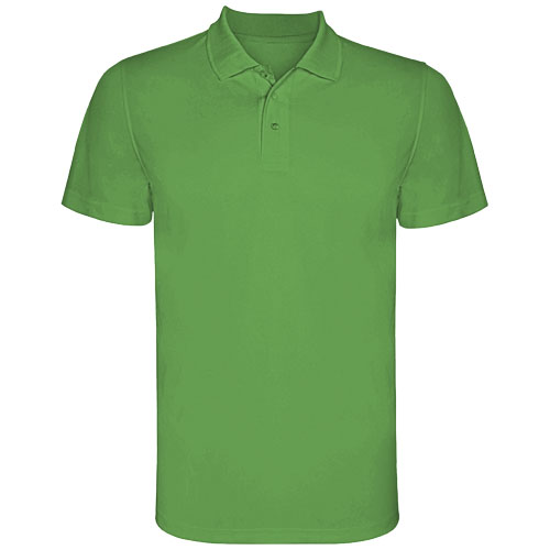 Monzha pánská sportovní polokošile s krátkým rukávem - Green Fern, S