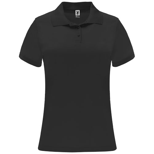 Monzha dámská sportovní polokošile s krátkým rukávem - Černá, S