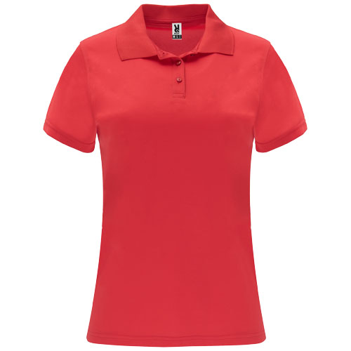 Monzha dámská sportovní polokošile s krátkým rukávem - Červená, S