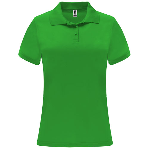 Monzha dámská sportovní polokošile s krátkým rukávem - Green Fern, S
