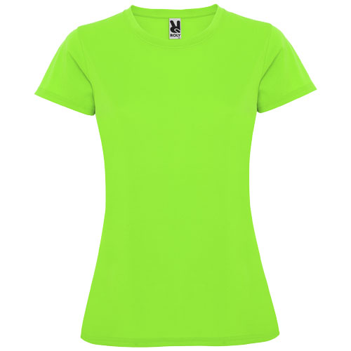 Montecarlo dámské sportovní tričko s krátkým rukávem - Lime / Green Lime, S