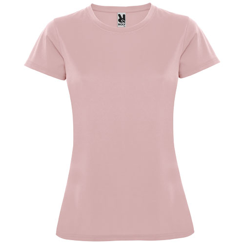 Montecarlo dámské sportovní tričko s krátkým rukávem - Světle růžová, S