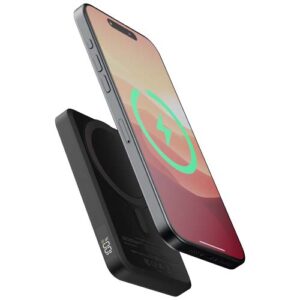 Xtorm FS5W051 5000mAh magnetická bezdrátová powerbanka - Černá