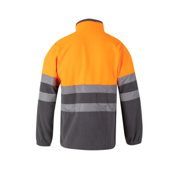 VL EROS LARGE. Dvoubarevná fleecová bunda (280 g/m²), z polyesteru (100 %)