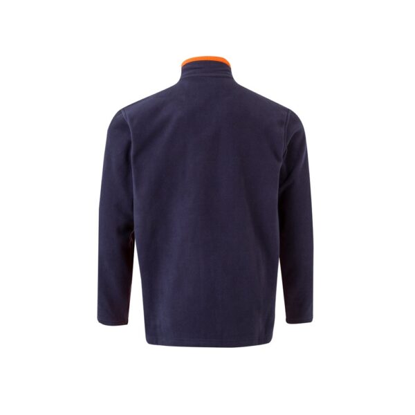 VL GERAS. Dvoubarevná fleecová bunda (220 g/m²) z polyesteru (100 %)