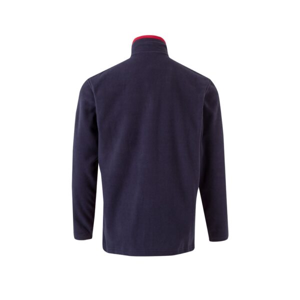 VL GERAS. Dvoubarevná fleecová bunda (220 g/m²) z polyesteru (100 %)