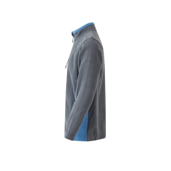VL GERAS. Dvoubarevná fleecová bunda (220 g/m²) z polyesteru (100 %)