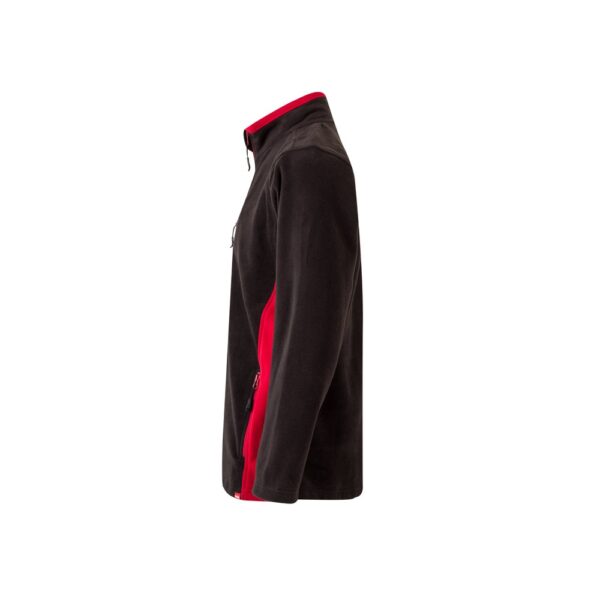 VL GERAS. Dvoubarevná fleecová bunda (220 g/m²) z polyesteru (100 %)