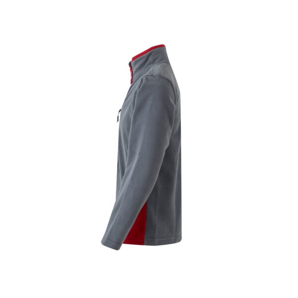VL GERAS. Dvoubarevná fleecová bunda (220 g/m²) z polyesteru (100 %)