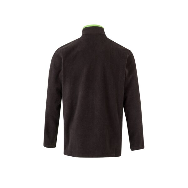 VL GERAS. Dvoubarevná fleecová bunda (220 g/m²) z polyesteru (100 %)