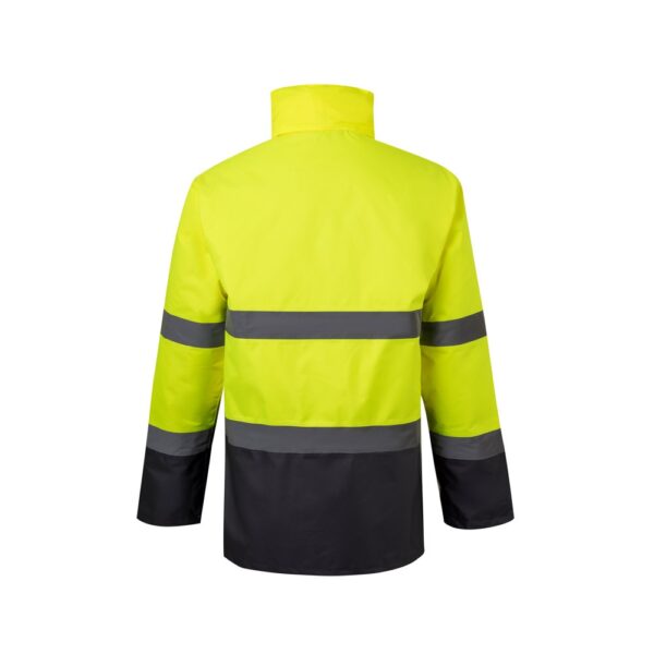 VL THEMIS LARGE. Dvoubarevná parka (190 g/m²), z polyesteru (100 %), s PU zátěrem