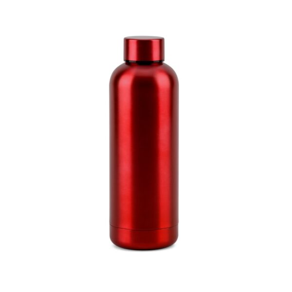 ODIN METTALIC. Láhev z 90% recyklované nerezové oceli 550 mL
