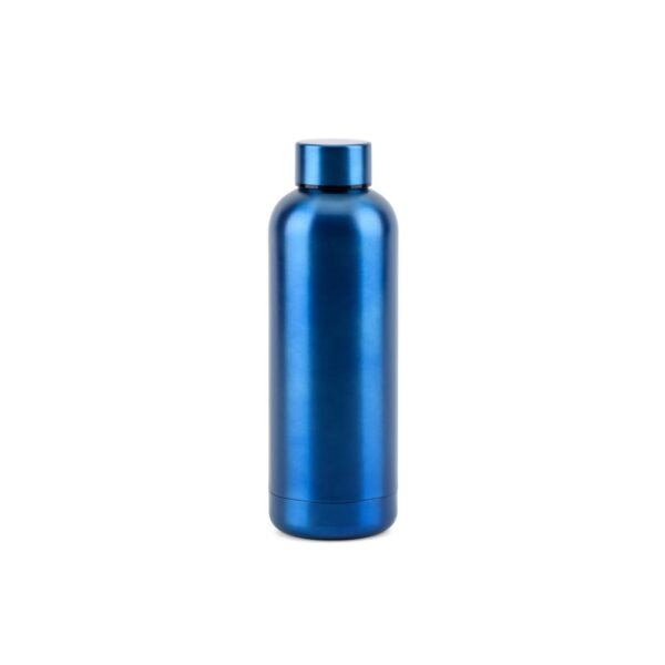 ODIN METTALIC. Láhev z 90% recyklované nerezové oceli 550 mL