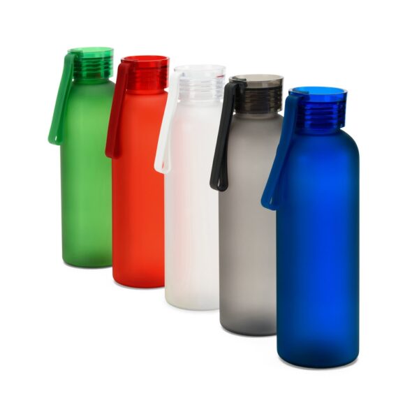 RIO rPET. Recyklovaného PET (100 % rPET) láhev s matným povrchem 600 ml