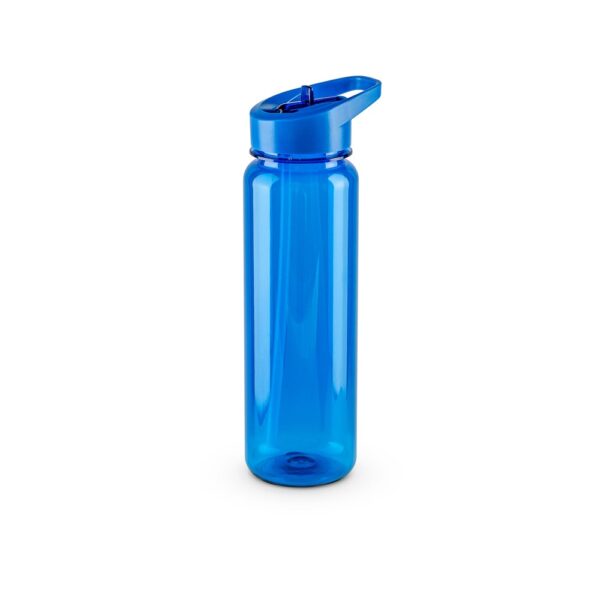 GILMORE. Recyklovaného PET (100% rPET) sportovní láhev s lesklým průsvitným povrchem 750 ml - Modrá, 750 ml